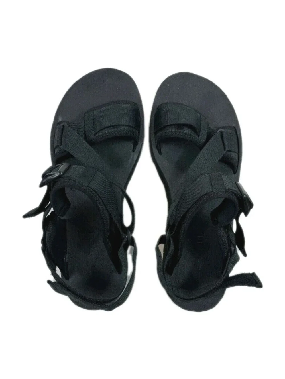 NEW Men's Merrell Alpine Strap Sandals Size 13 All Black NWOB